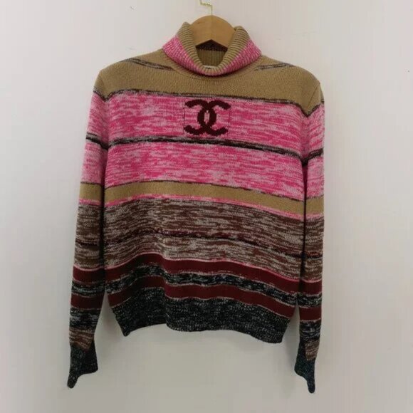Chanel Multicolor Knitted Sweater - Picture 1 of 7